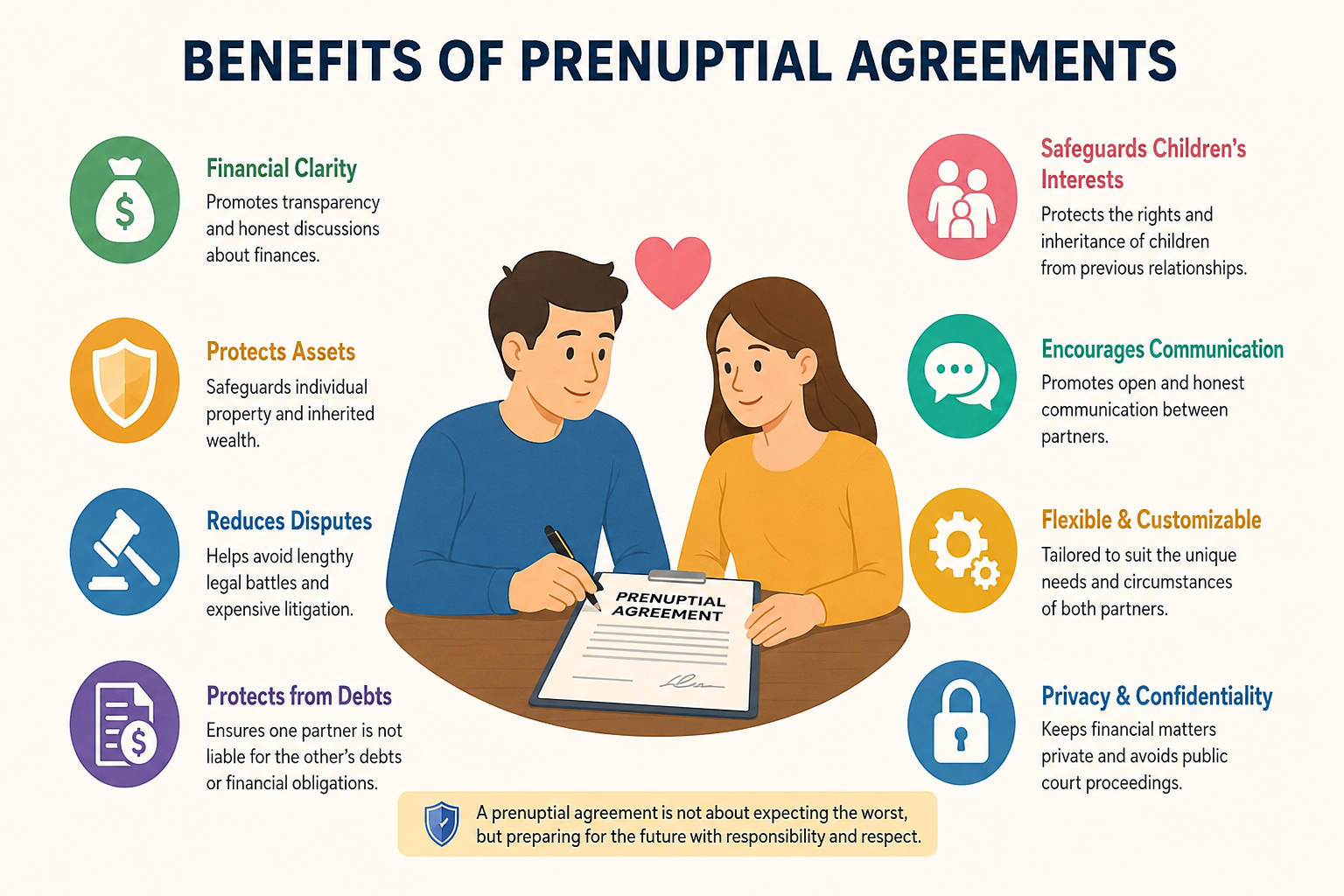 The Benefits of Prenuptial Agreements: A Contemporary Legal and Financial Perspective