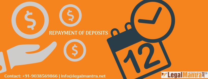 SECTION 74: REPAYMENT OF DEPOSITS, ETC. ACCEPTED BEFORE COMMENCEMENT OF THIS ACT