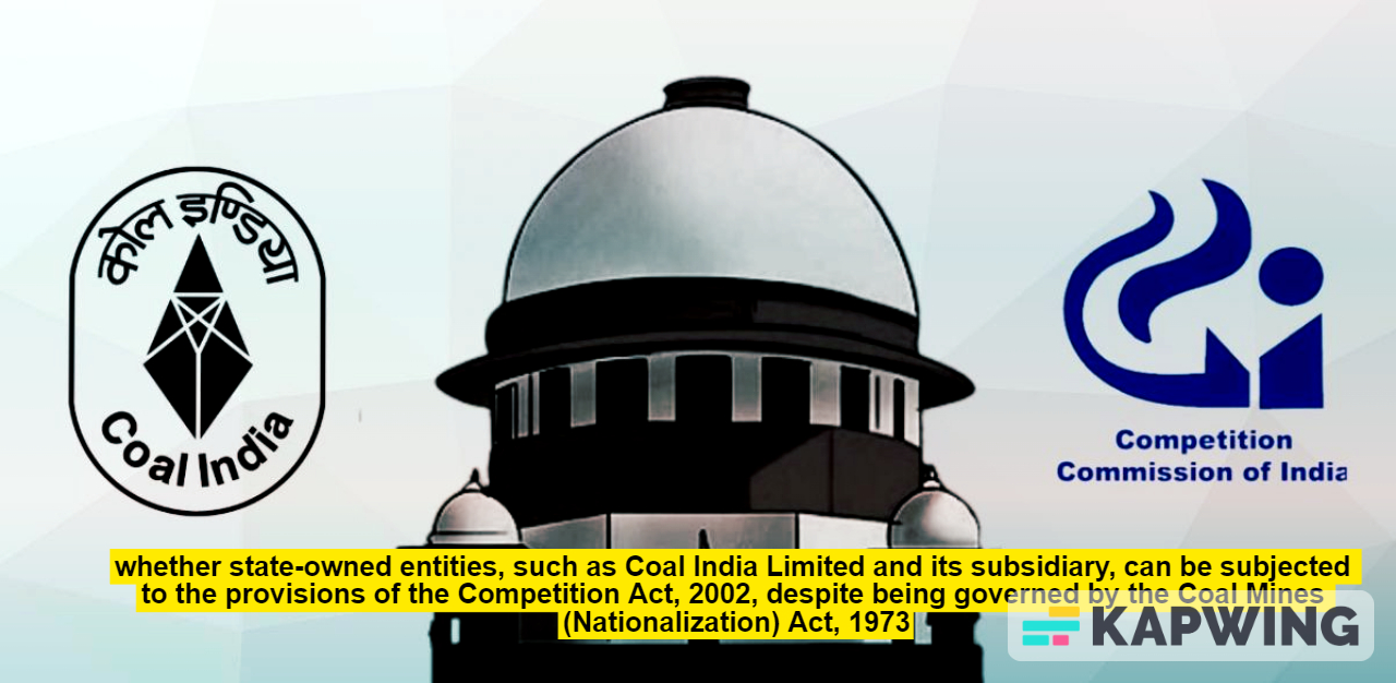 Coal-India-Limited-vs-Competition-Commission-of-India-The-Legal-Showdown
