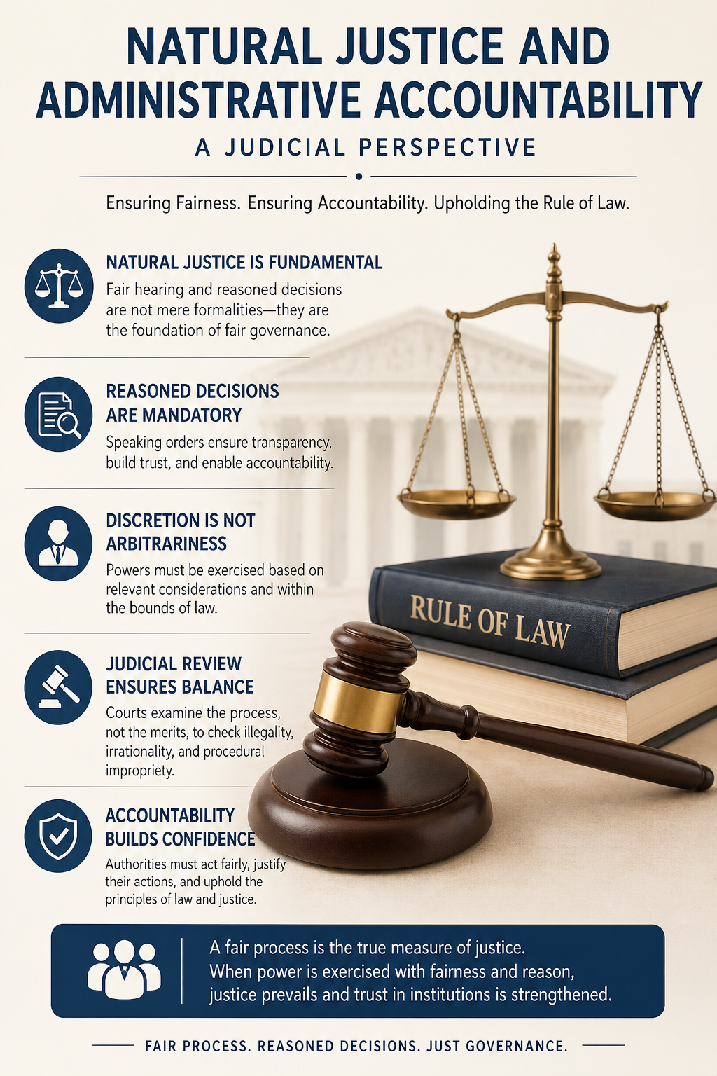 Natural Justice and Administrative Accountability: A Judicial Perspective