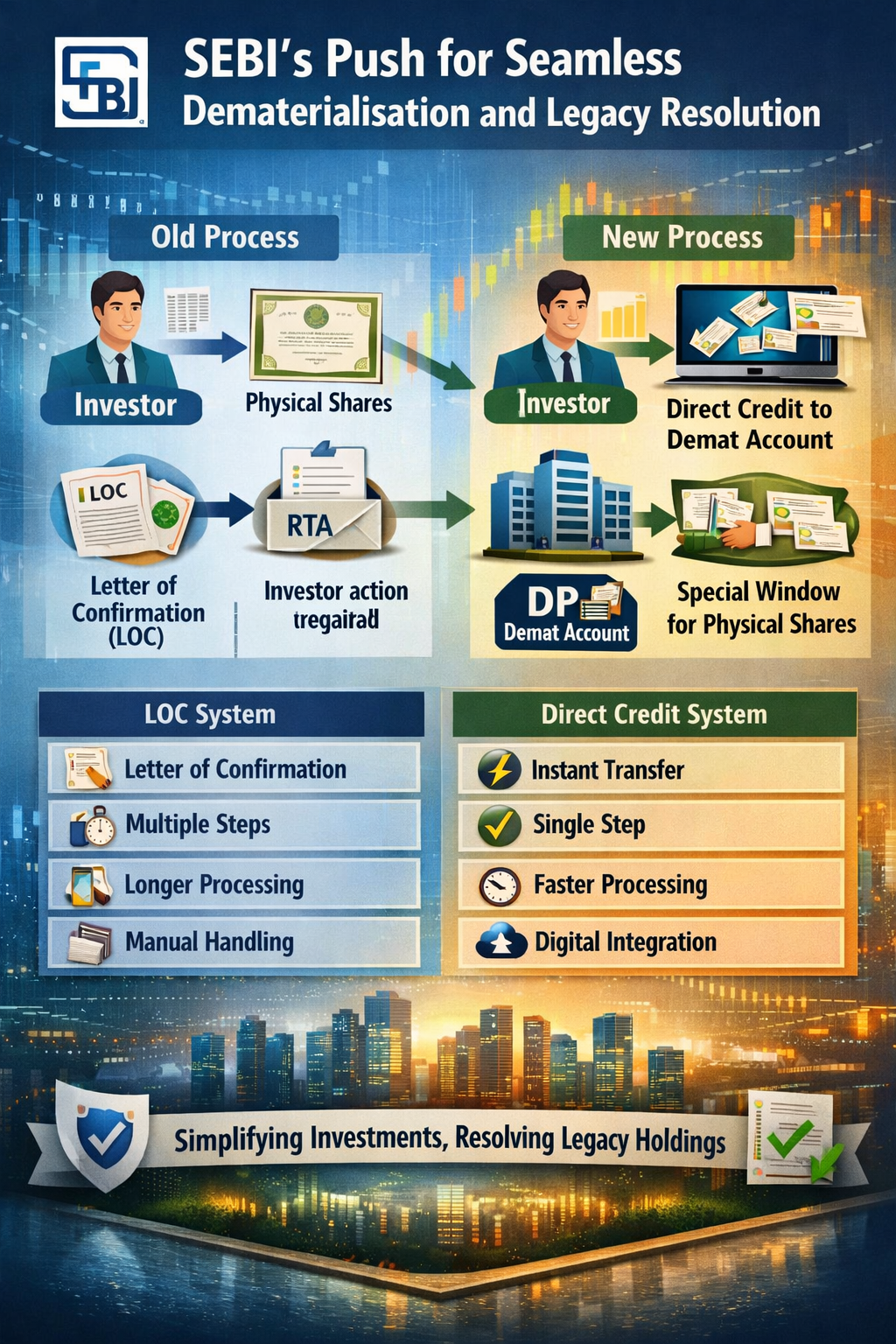 SEBI Structural Push Towards Seamless Dematerialisation and Resolution of Legacy Physical Holdings