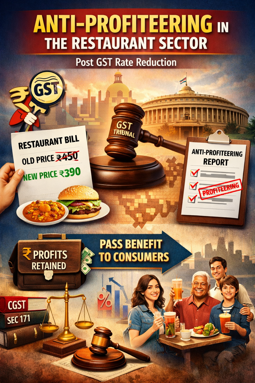 Anti-Profiteering Obligations in the Restaurant Sector Following GST Rate Reduction