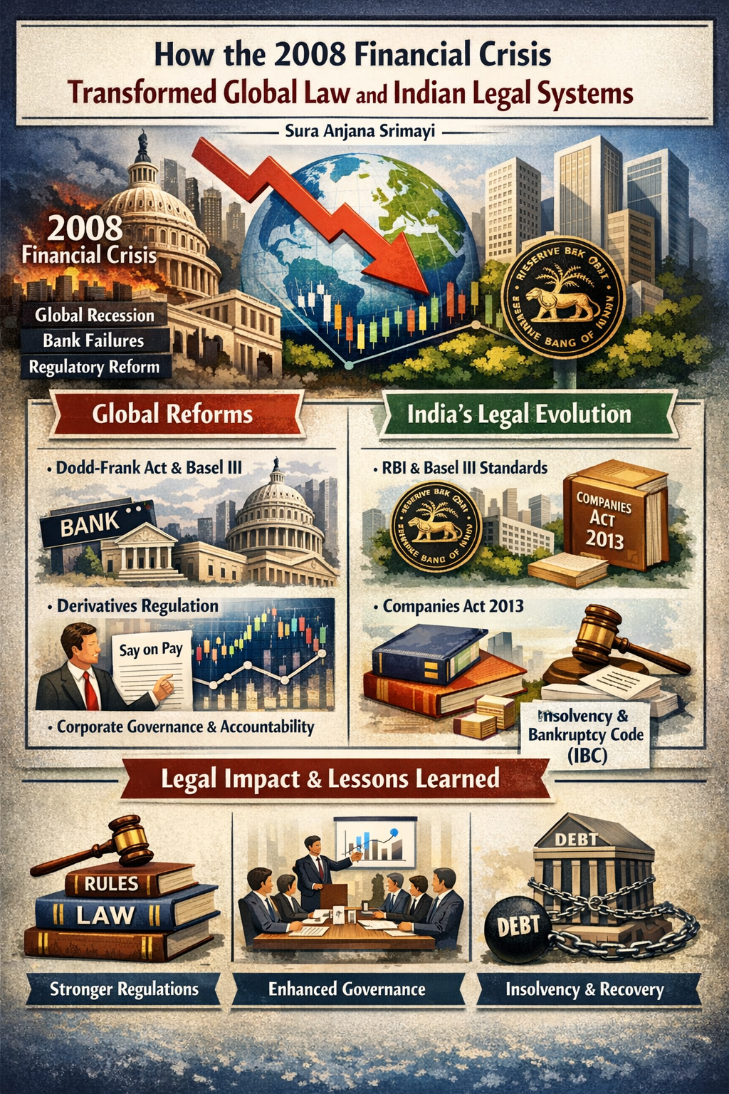 How the Financial Crisis Transformed Global Law and Indian Legal Systems