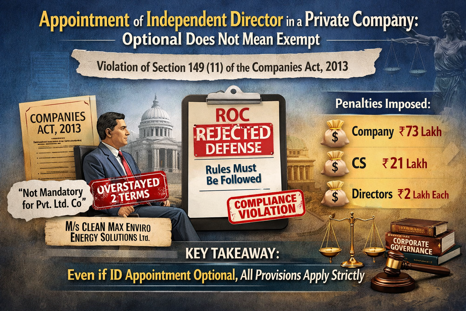 Appointment of Independent Director in a Private Company: Optional Does Not Mean Exempt