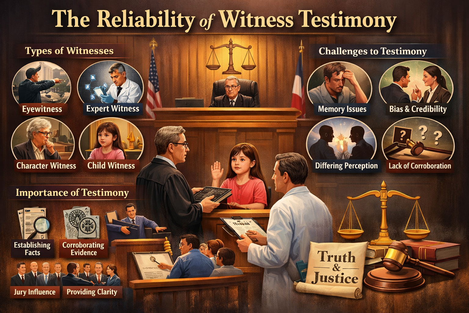 The Reliability of Witness Testimony in the Justice Delivery System