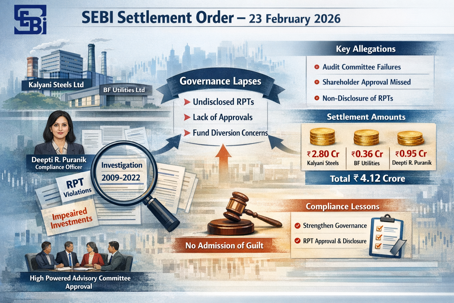 SEBI Settlement Order 