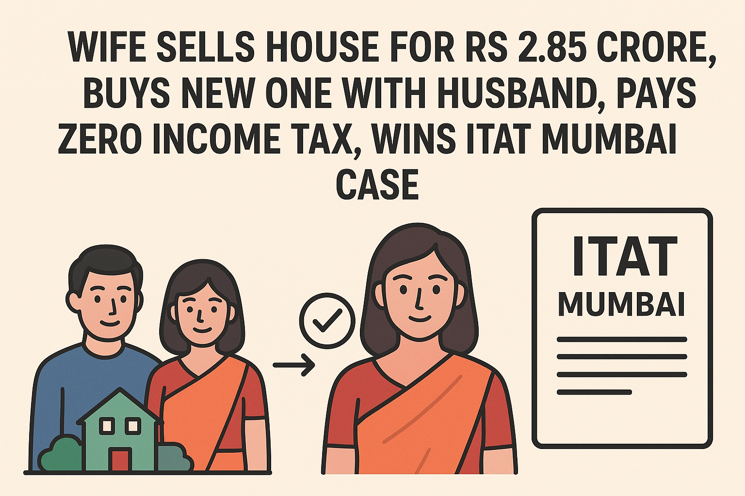ITAT Mumbai Rules in Favour of Wife Claiming Section 54 Exemption Despite Timing Dispute