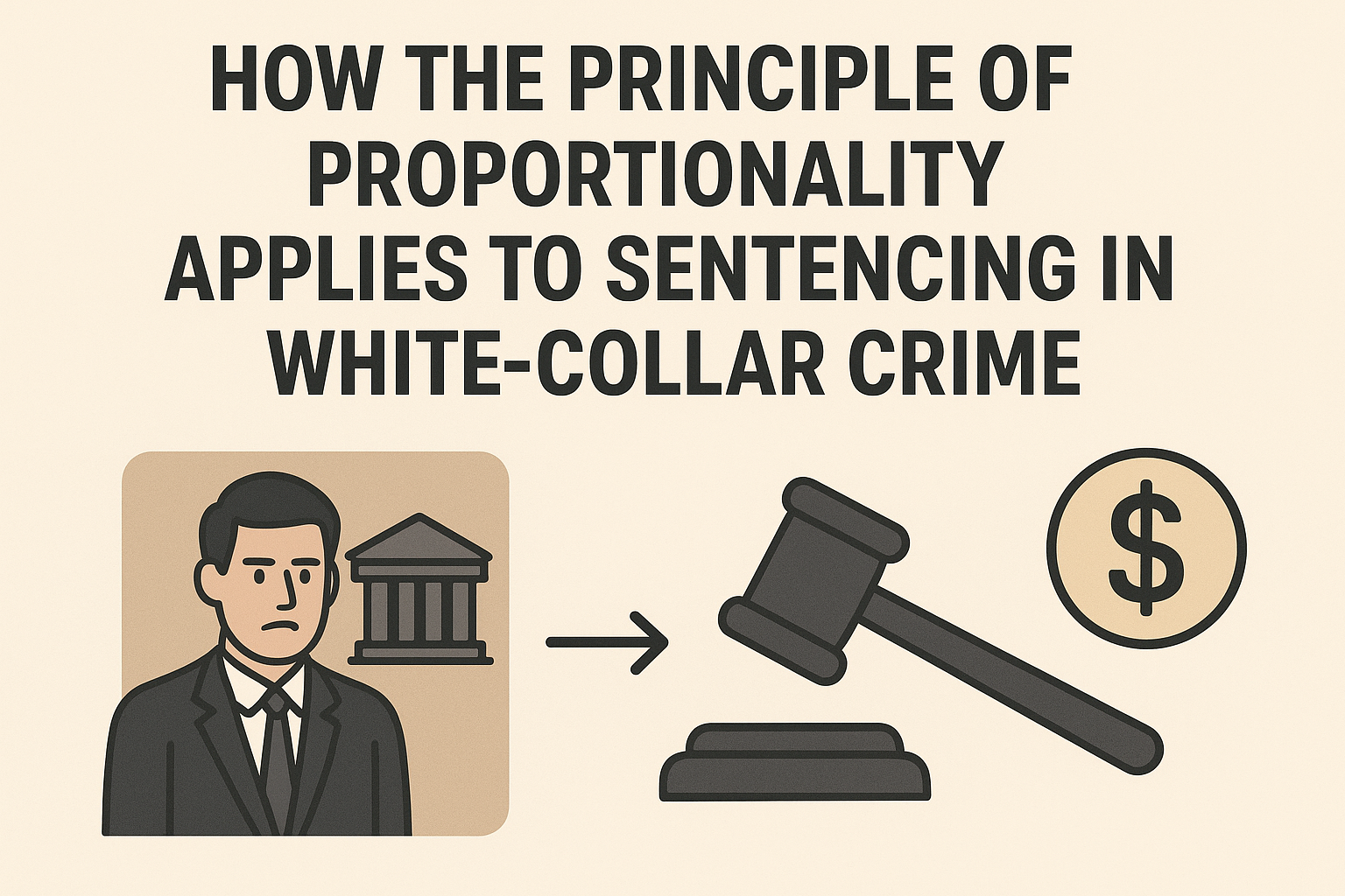 How the Principle of Proportionality Applies to Sentencing in White-Collar Crime?