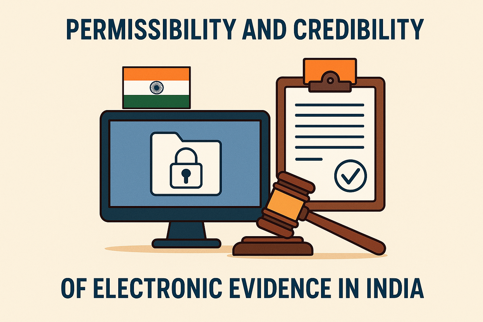 Permissibility and Credibility of Electronic Evidence in India
