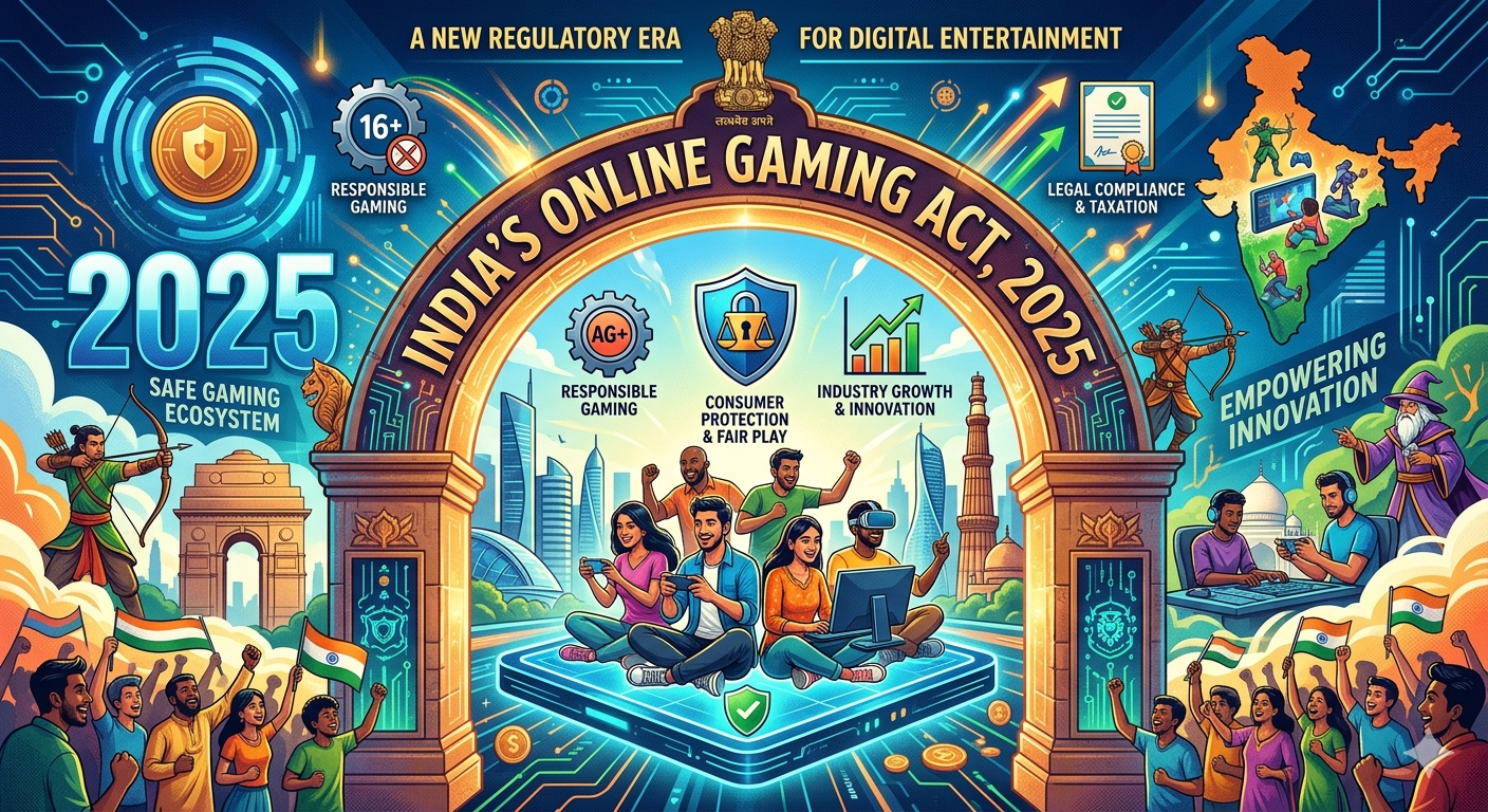 India Online Gaming Act 2025 A New Regulatory Era for Digital Entertainment