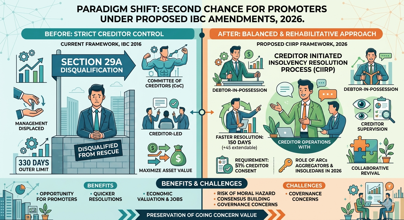 Promoters of Defaulting Companies May Get a Second Chance