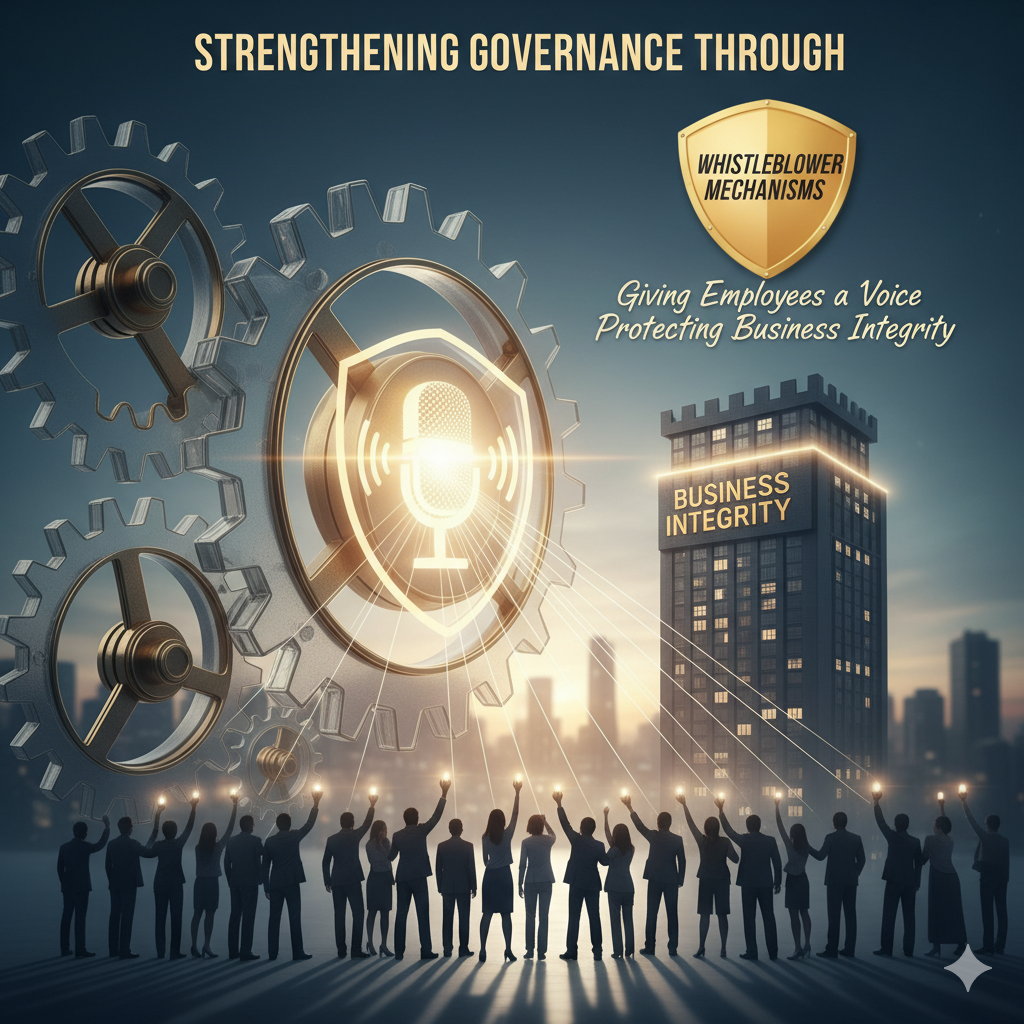 Strengthening Governance through Whistleblower Mechanisms: Giving Employees a Voice, Protecting Business Integrity
