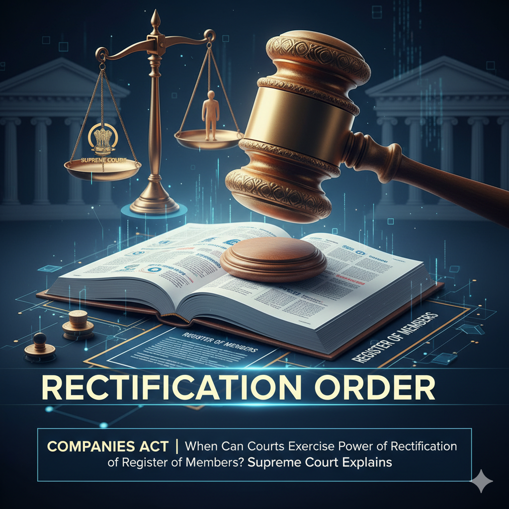 When Can Courts Exercise Power of Rectification of Register of Members