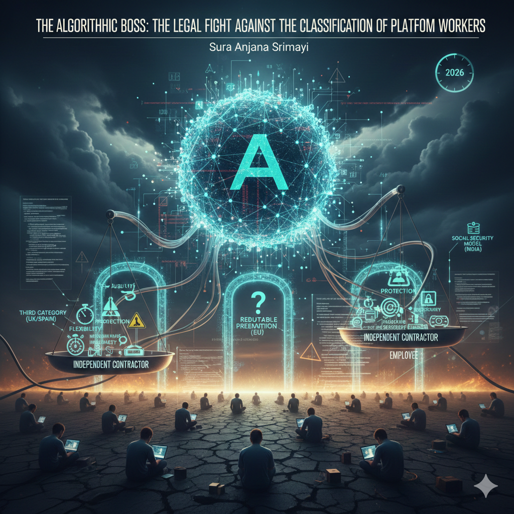The Algorithmic Boss: The Legal Fight against the Classification of Platform Workers.