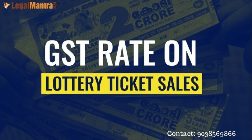 GST on Supply of Lottery