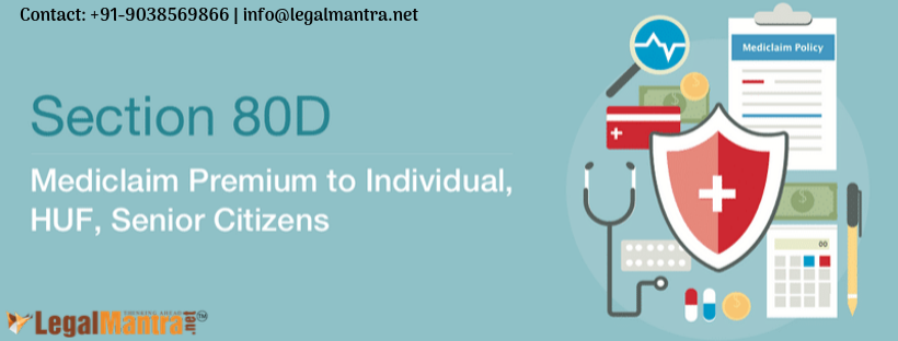 All about Deduction towards Mediclaim Payment u/s 80D