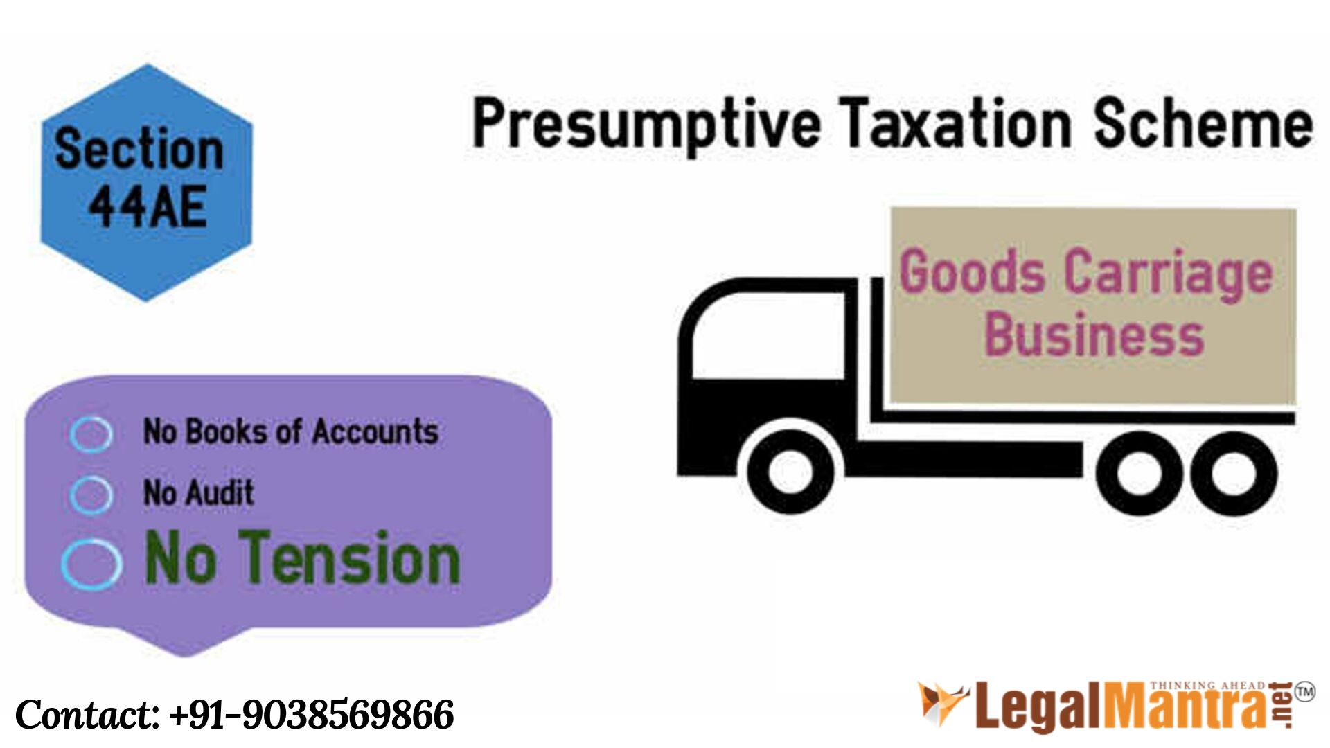 Presumptive Scheme of Taxation for Transporter: Confusion & Clarification