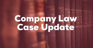 COMPANY LAW CASE LAWS- 2020 & 2021
