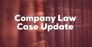 COMPANY LAW CASE LAWS- 2020 & 2021