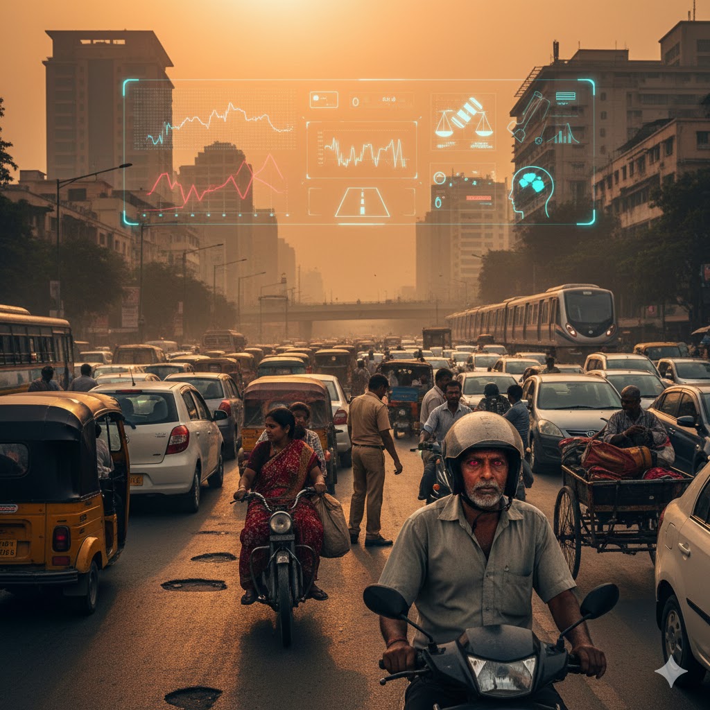 India’s Traffic Congestion and Its Cost to Workers and the Law
